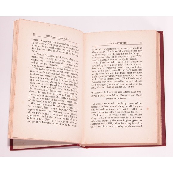 The Way That Wins: Principles of Pragmatic Psych, Biarne Castberg 1928 Rare HTF - Picture 8 of 11